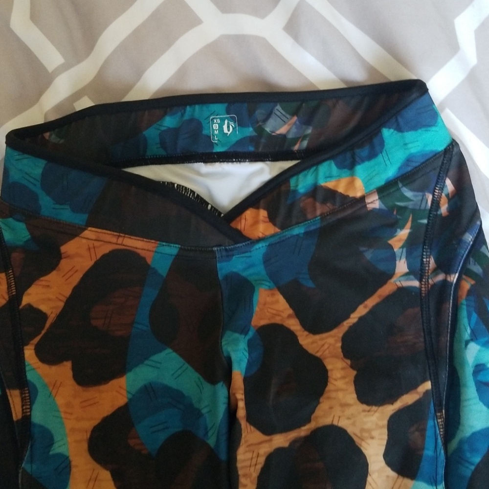 Multi colored long legging - Picture 3 of 4